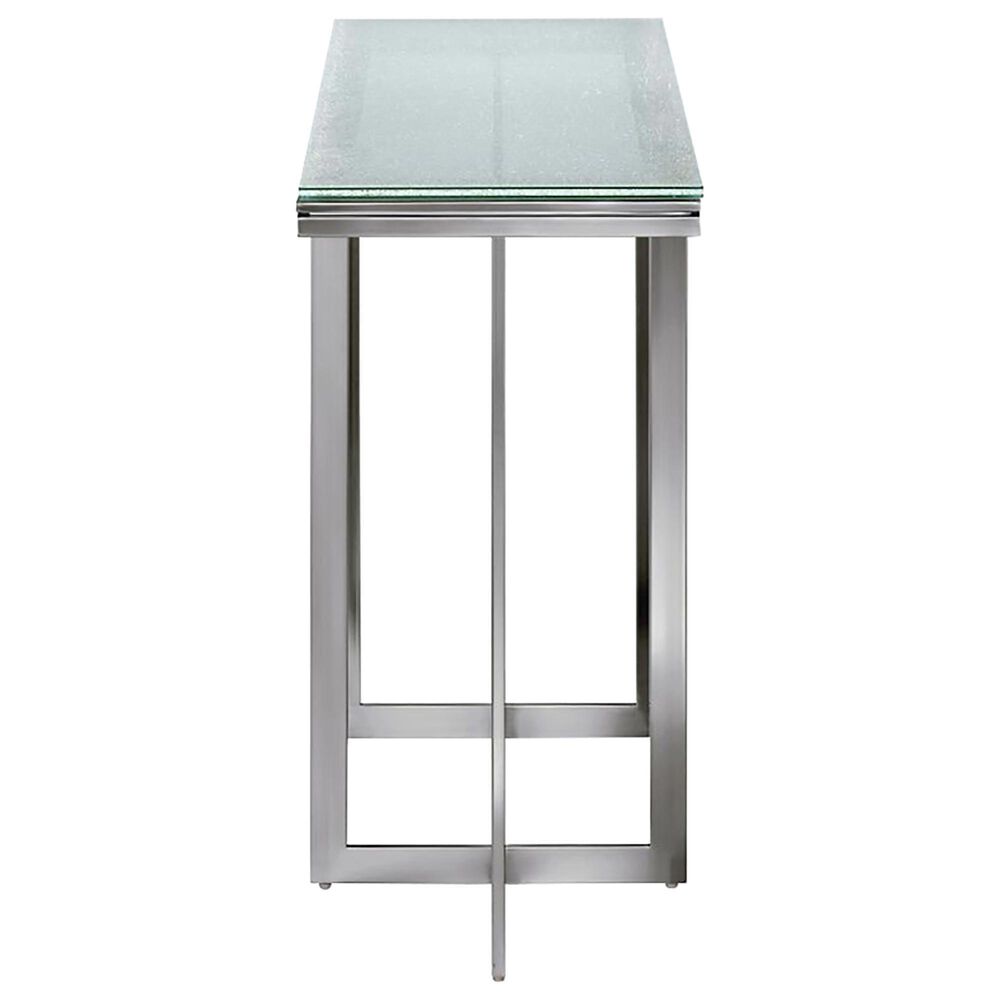 Urban Home Eliza Console Table in Clear Glass, , large