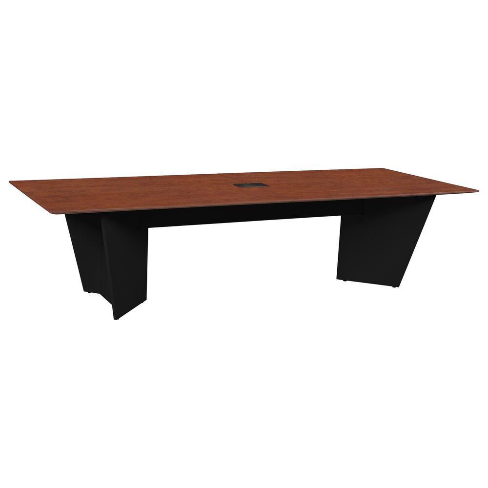 Regency Global Sourcing Array 120" Conference Table in Black and Cherry, , large