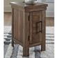 Ashley Moriville Chairside Table in Grayish Brown, , large