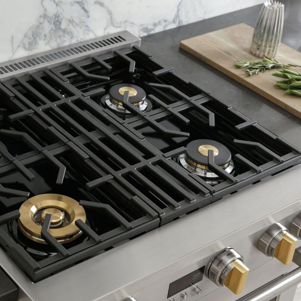 Monogram 30&quot; Dual-Fuel Professional Range with 4 Burners in Stainless Steel, , large