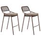 Zuo Modern Rio Patio Barstool in Brown (Set of 2), , large
