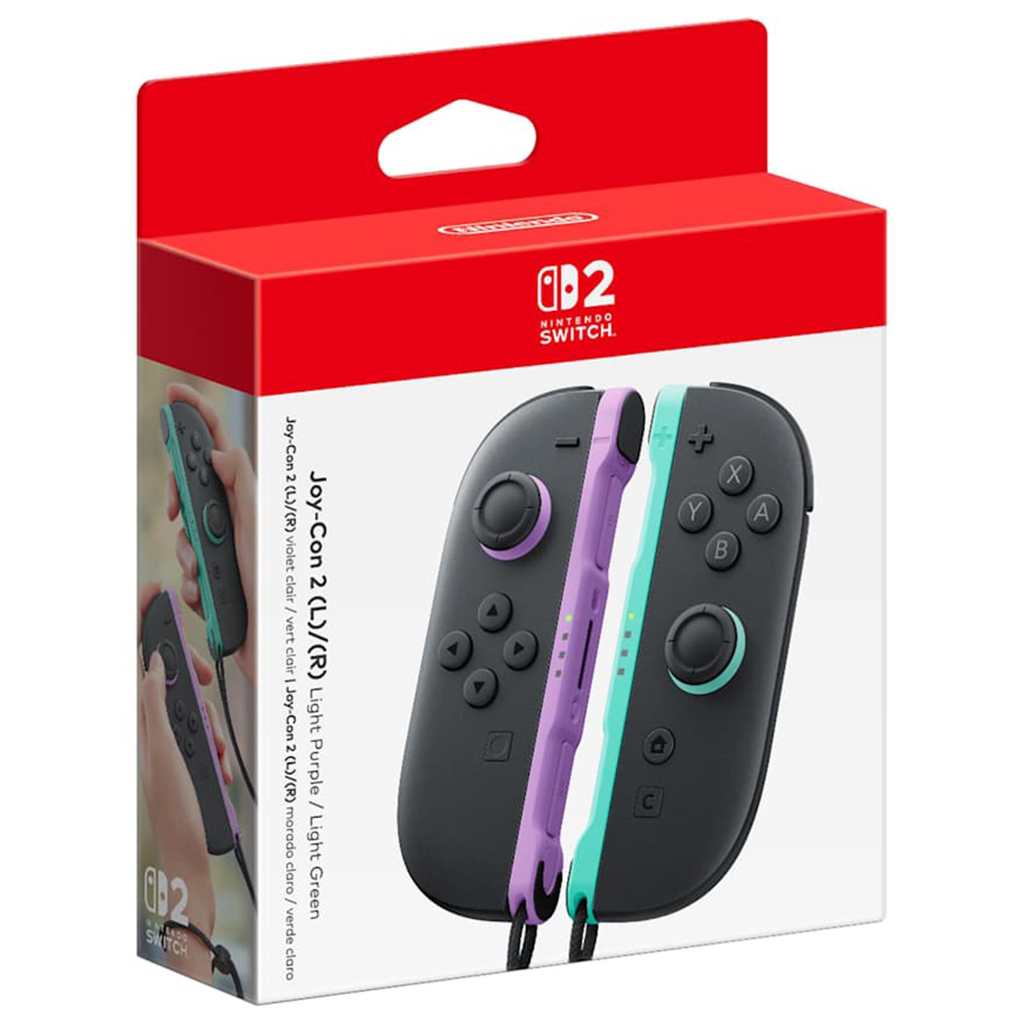 Nintendo Joy-Con 2 Controller Set for Nintendo Switch 2 in Light