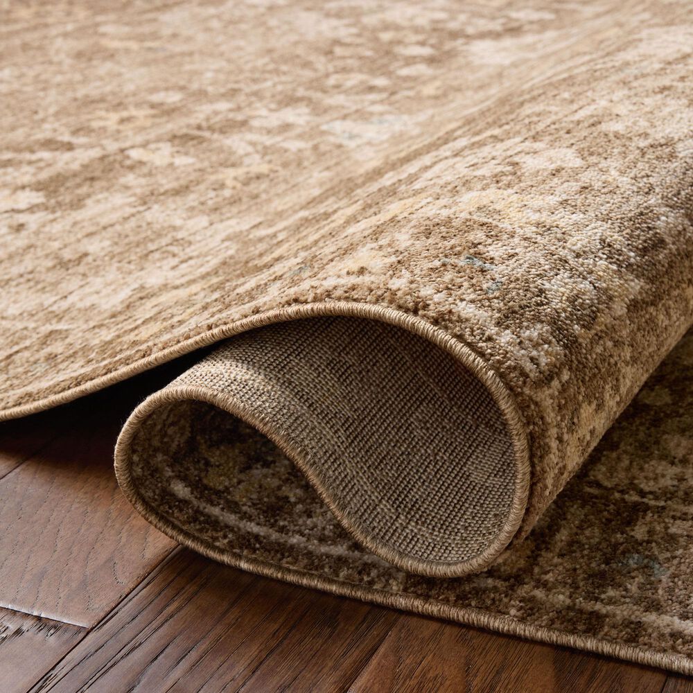 Chris Loves Julia x Loloi Palma Brown and Earth 2'3" x 3'10" Area Rug, , large