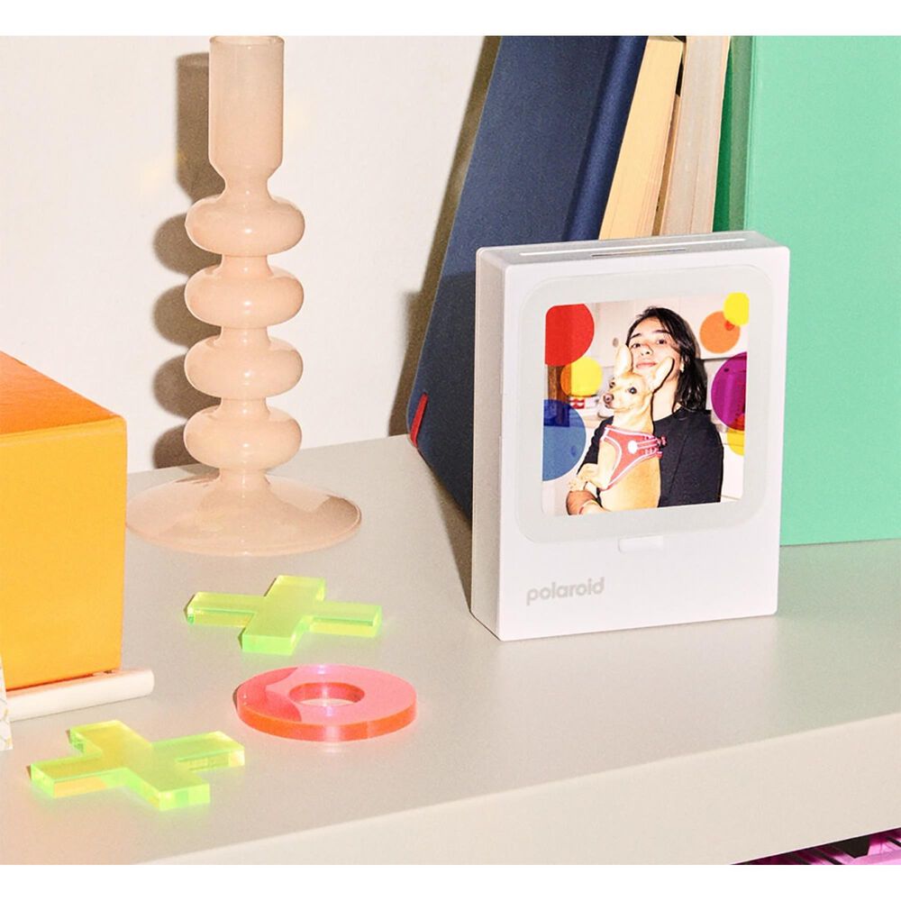 Polaroid Hi-Print 3x3 Pocket Photo Printer with 60-Sheet Bundle in White, , large