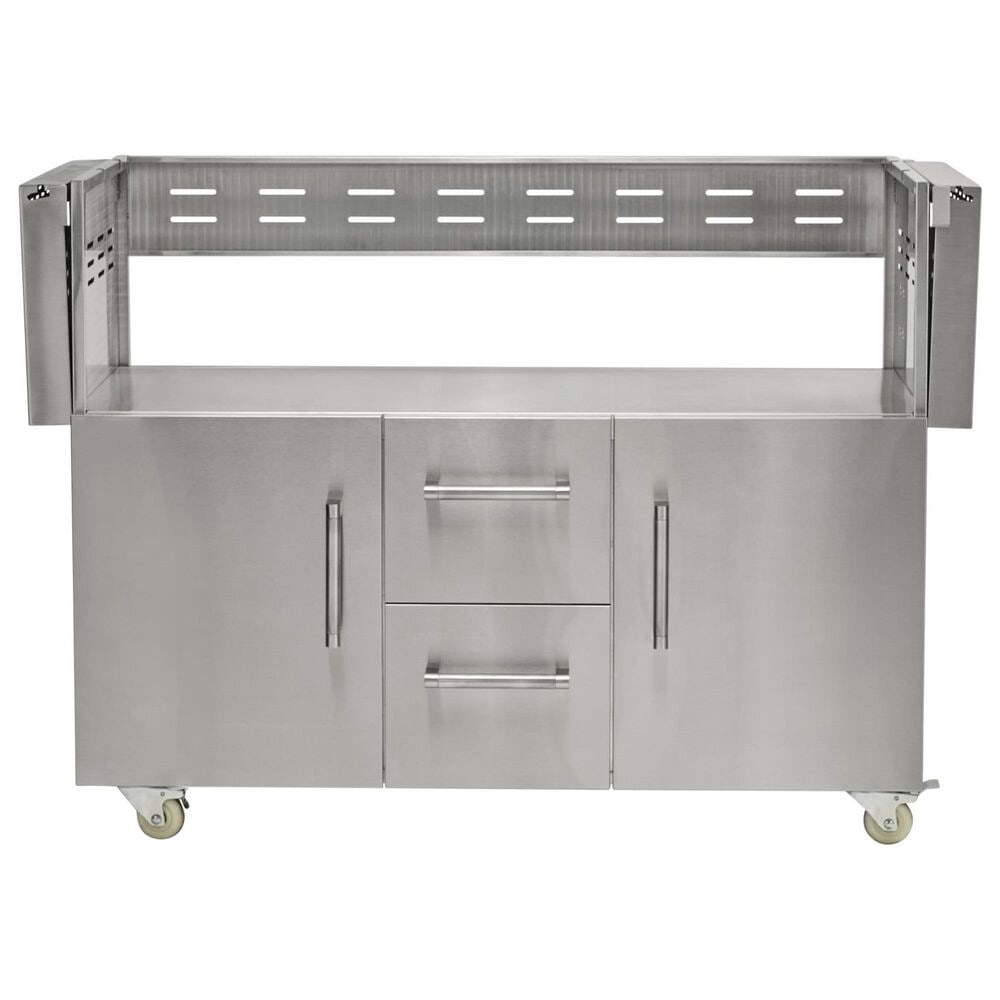 Coyote Outdoor 50&quot; Hybrid or Combo Grill Cart in Stainless Steel, , large