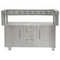 Coyote Outdoor 50" Hybrid or Combo Grill Cart in Stainless Steel, , large