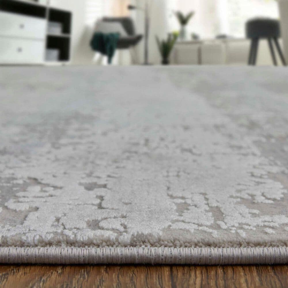 Feizy Cadiz Light Gray 11&#39;6&quot; x 14&#39;6&quot; Area Rug, , large