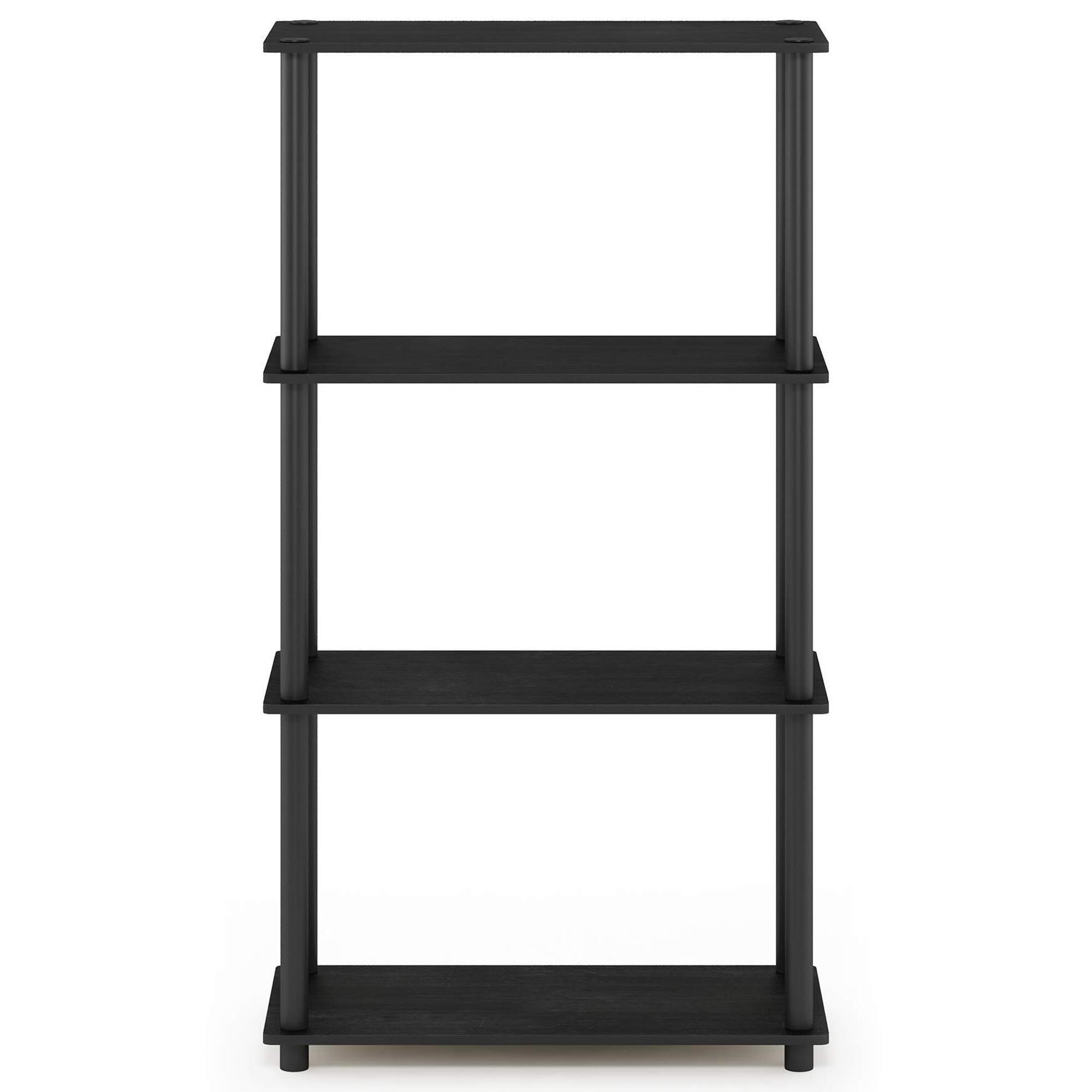 HOMLUX Turn-N-Tube 4-Tier Multipurpose Shelf Display Rack in
