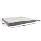 Timberlake Petmaker Small Orthopedic Sherpa Top Pet Bed in Gray, , large