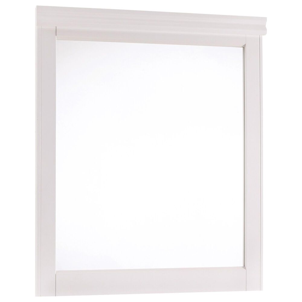 Ashley Anarasia 6-Drawer Dresser and Mirror in White, , large