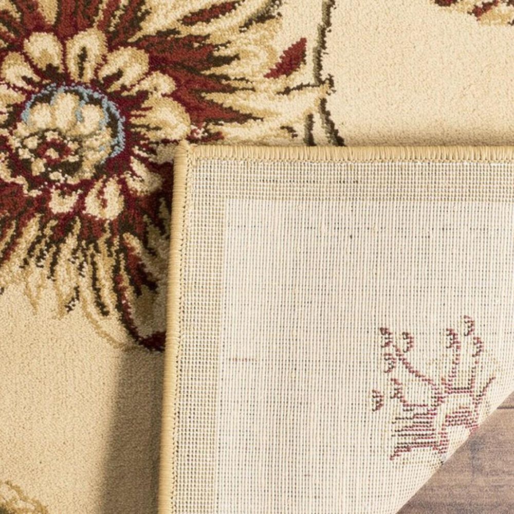 Safavieh Lyndhurst  3&#39;3&quot; x 5&#39;3&quot; Ivory and Multicolor Area Rug, , large