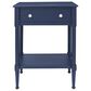 Linon Home Decor Seaboard Accent Table in Navy, , large
