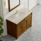 James Martin Bellshire 48" Single Bathroom Vanity in Honey Oak with 3 cm Tajnar Eclos Top and Rectangular Sink, , large