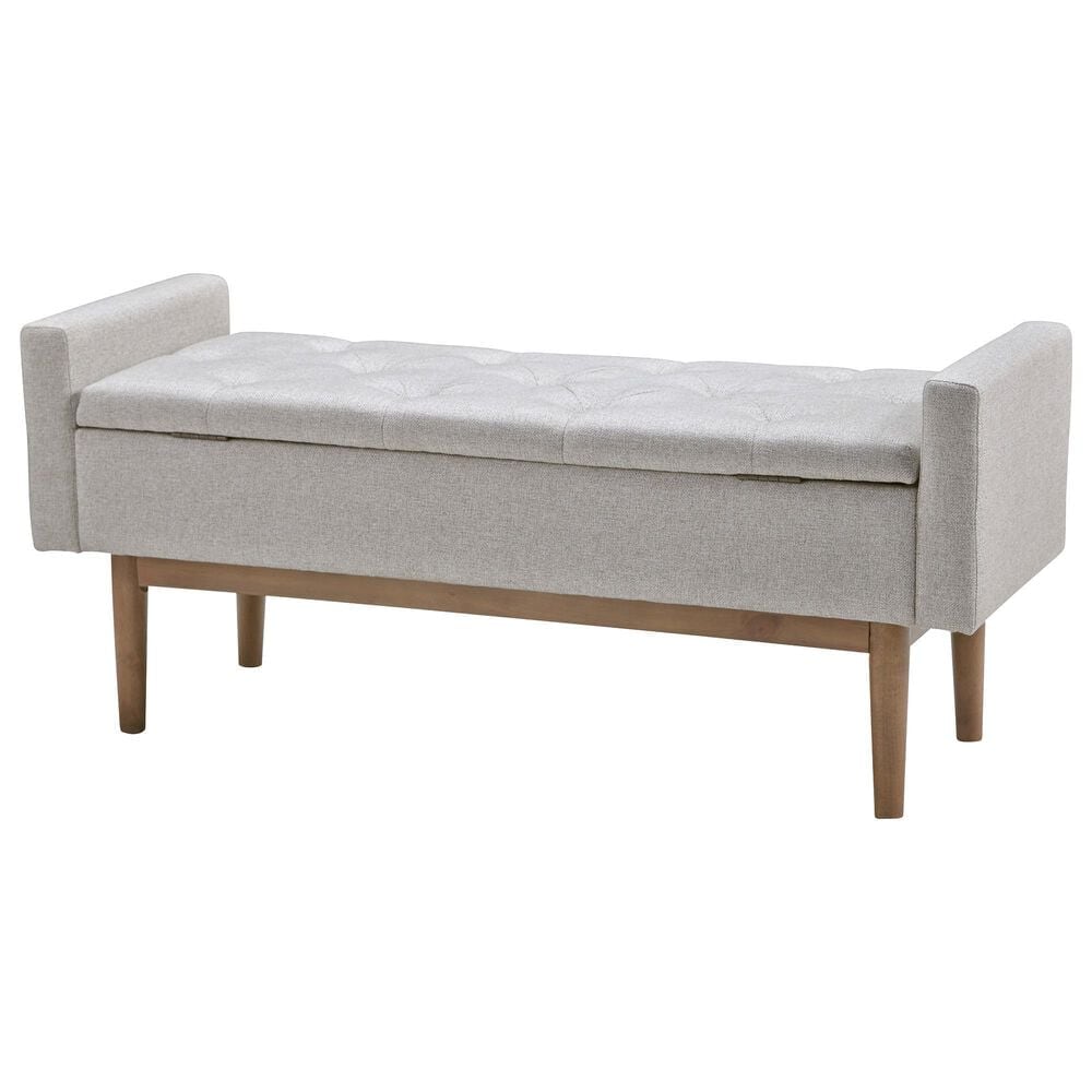 Ashley Briarson Storage Bench in Beige, , large