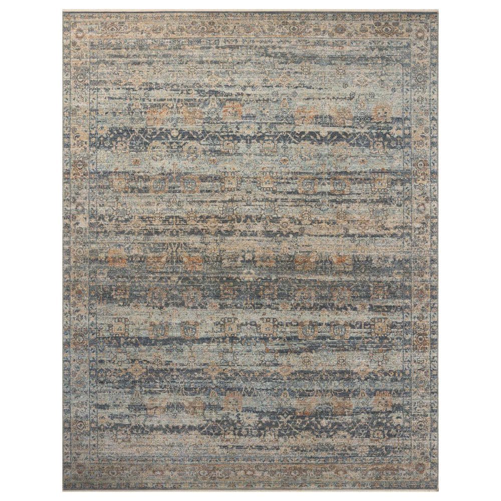 Loloi Heritage 13" x 16" Sky and Sunset Area Rug, , large