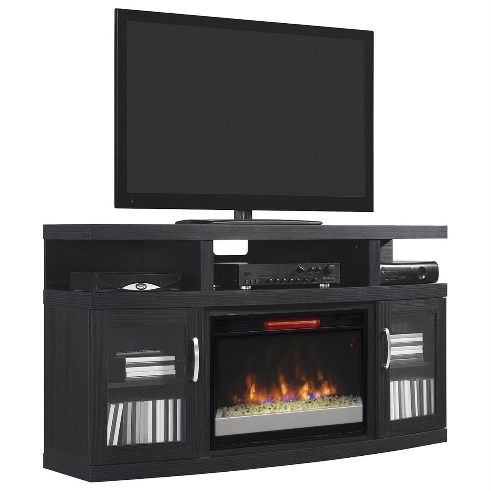 Nebraska furniture mart shop fireplace tv stands