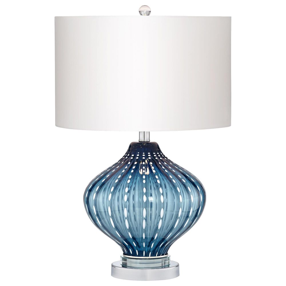 Pacific Coast Lighting Jewel Of The Sea Table Lamp in Smoke Blue, , large