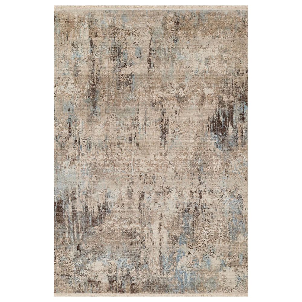 Momeni Izmir IZ-05 9" x 12" Blue Area Rug, , large