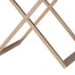 Baxton Studio Patricia 1-Drawer End Table in Black and Brass, , large