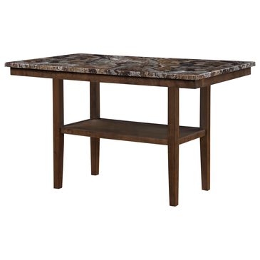 Global Furniture USA Bar Table in Warm Brown and Dark Brown - Table Only, , large