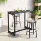 Zuo Modern Midnight Wave Bar Table in Black, , large