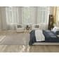 Nourison Courtyard Ivory and Silver 6" Square Indoor/Outdoor Area Rug, , large