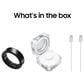 Samsung Galaxy Ring Size 15 in Titanium Black, , large