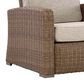 Ashley Laguna Heights Patio Push Back Recliner in Beige, , large