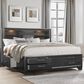 Global Furniture USA Jordyn Queen Bed in Dark Grey, , large
