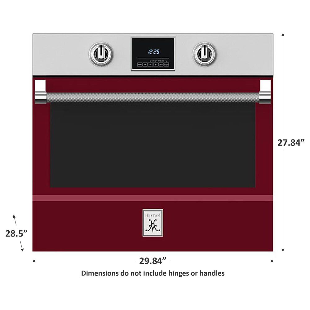 Hestan 30&quot; Single Electric Wall Oven with Convection in Tin Roof, , large