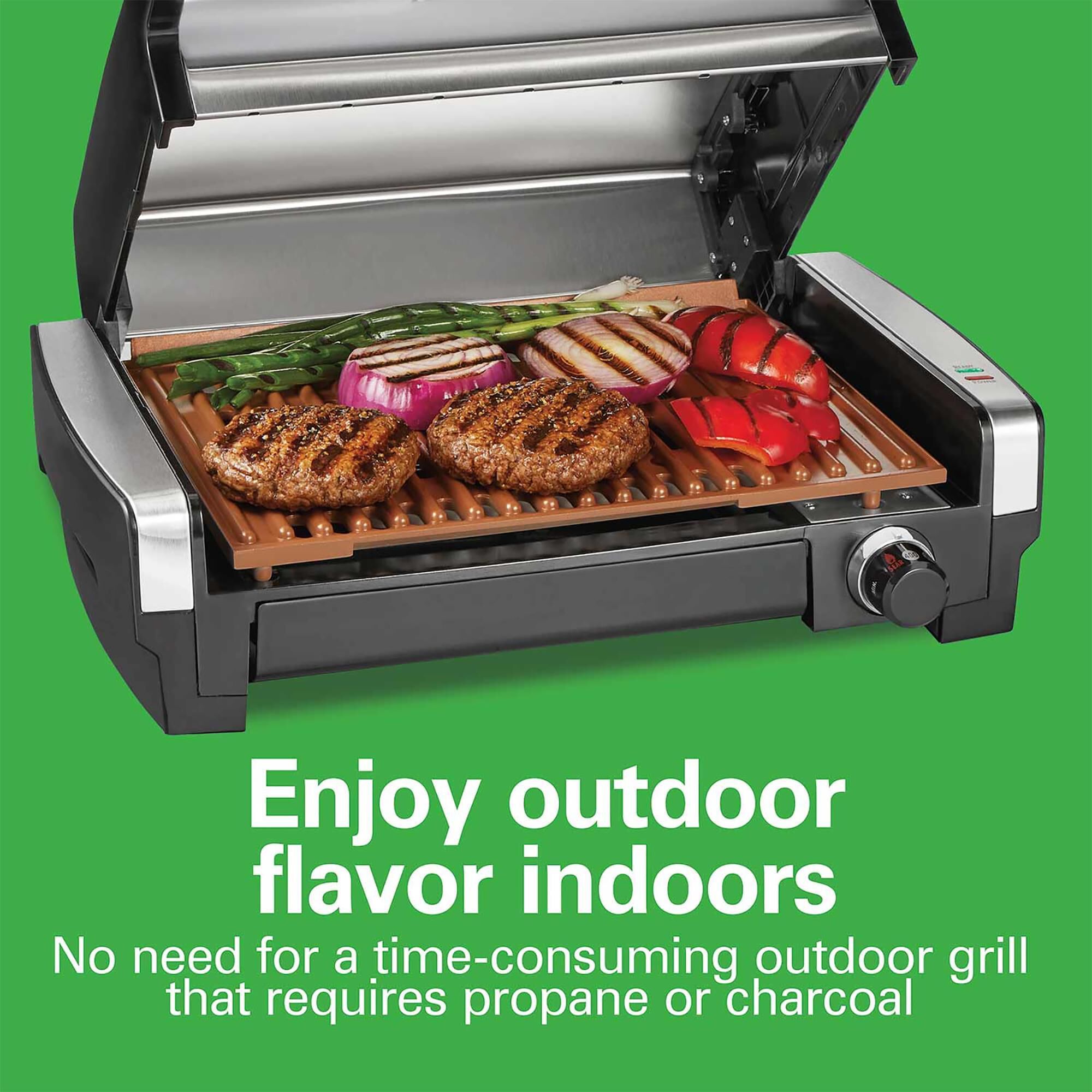 Hamilton beach indoor outdoor grill store