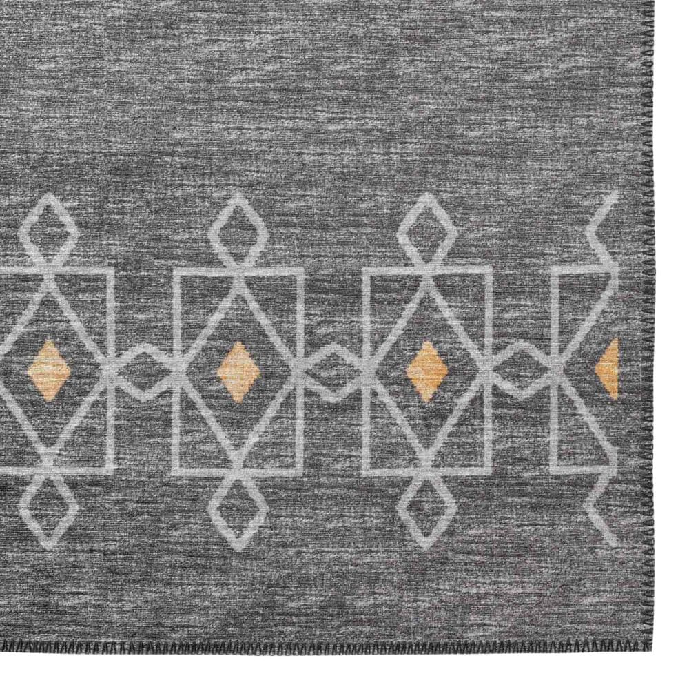 Dalyn Rug Company Sedona Southwestern 2&#39; x 3&#39; Charcoal Indoor/Outdoor Area Performance Rug, , large