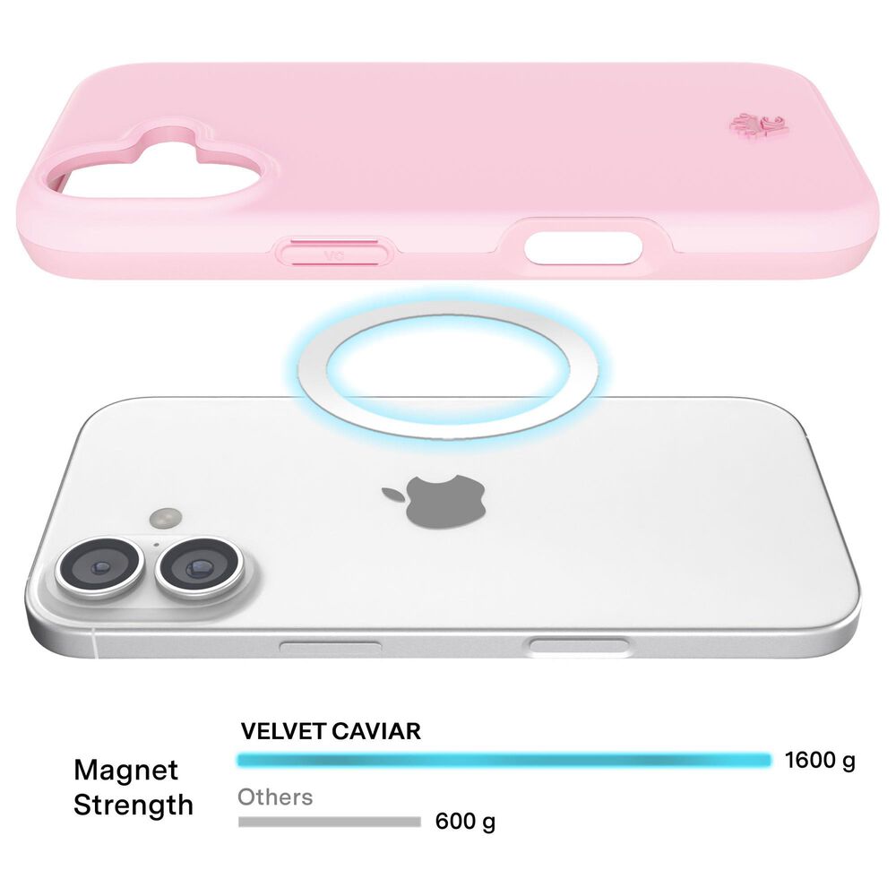 Velvet Caviar MagSafe Case for Apple iPhone 17 in Strawberry Milk, , large