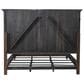 Belle Furnishings Paradise Valley 4-Piece King Bedroom Set in Saddle Brown, , large