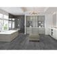 Fuzion SmartDrop Elite 7 Heathered Grey 7" x 48" Luxury Vinyl Plank, , large