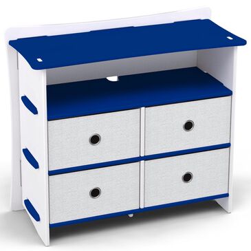 Legare Legare 4-Drawer Dresser in Blue and White, , large