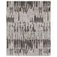 Feizy Vancouver 6"7" x 9"6" Gray and Charcoal Area Rug, , large