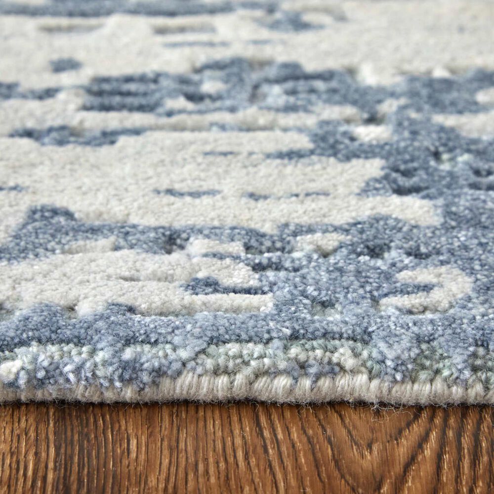Feizy Zarah 3&#39;6&quot; x 5&#39;6&quot; Light Blue Area Rug, , large