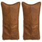 Uttermost Delroy Armless Chair Set of Two in Brown, , large