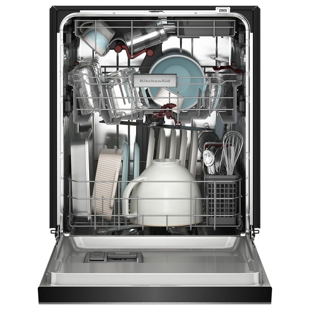KitchenAid 24&quot; Max Jets Third Rack Dishwasher with Front Control and ProDry System in Black Ore, , large