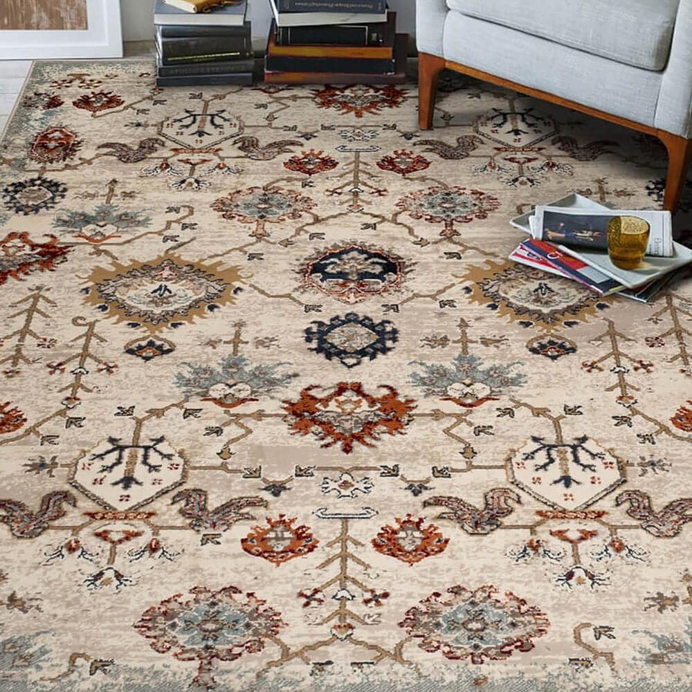 Amer Rugs Allure 7&#39;9&quot; x 9&#39;9&quot; Beige Area Rug, , large