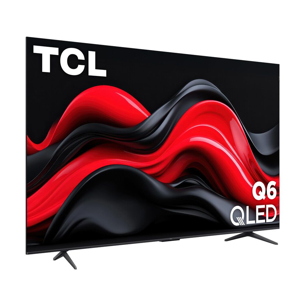 TCL 85&quot; Class Q6 4K UHD HDR QLED with Google TV in Black - Smart TV, , large