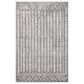 Safavieh Tulum TUL262F 4" x 6" Dark Grey and Ivory Area Rug, , large