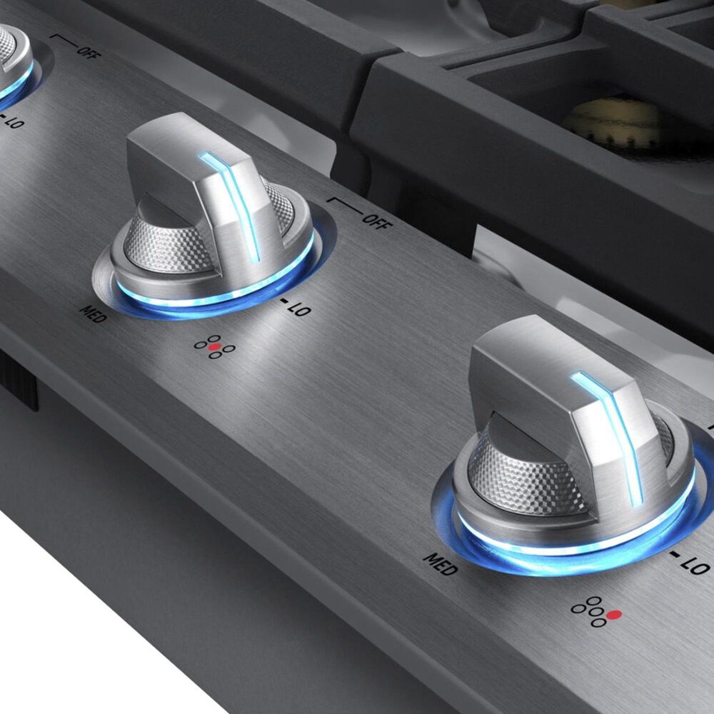 Samsung 36&quot; Gas Cooktop with Wi-Fi Connectivity in Stainless Steel, , large