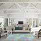 Dalyn Rug Company Seabreeze SZ3 5" x 7"6" Teal Area Rug, , large