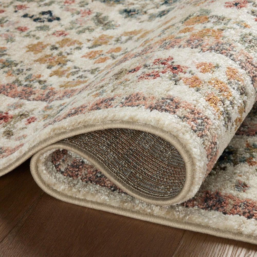 Rifle Paper Co Laurel Parquet 9&#39;2&quot; x 12&#39;2&quot; Cream Area Rug, , large