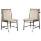 HOMLUX Side Chair in Black (Set of 2), , large