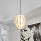 Creative Coop Gatsby 4-Tier Chandelier in Black, , large