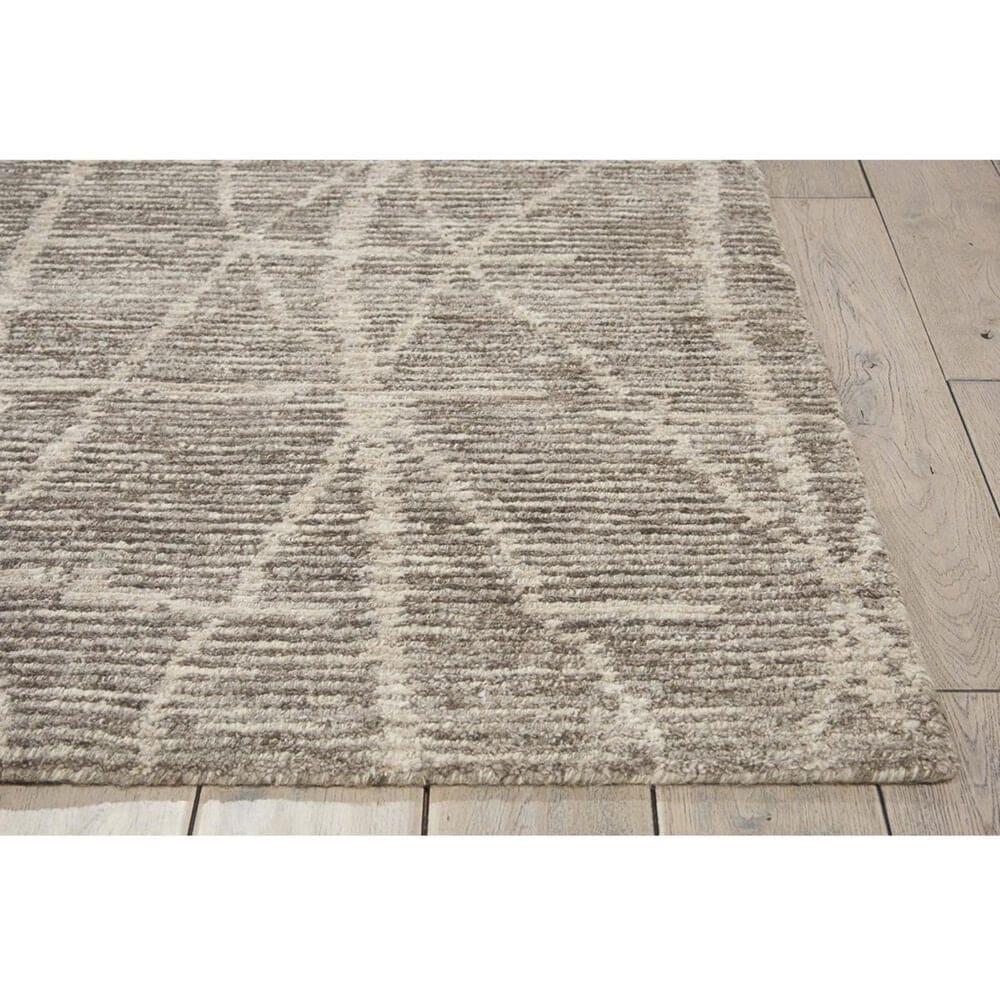 Nourison Ellora ELL02 5&#39;6&#39;&#39; x 7&#39;5&#39;&#39; Sand Area Rug, , large