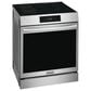 Frigidaire Gallery 30" Freestanding Induction Convection Range with Stone-Baked Pizza in Stainless Steel, , large